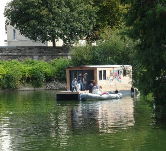 cabane sur l'eau